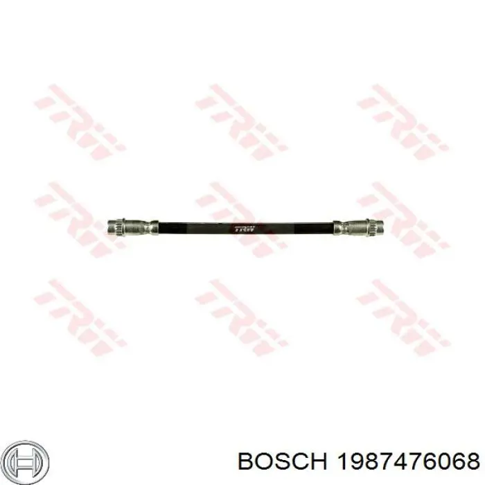 1987476068 Bosch latiguillo de freno trasero