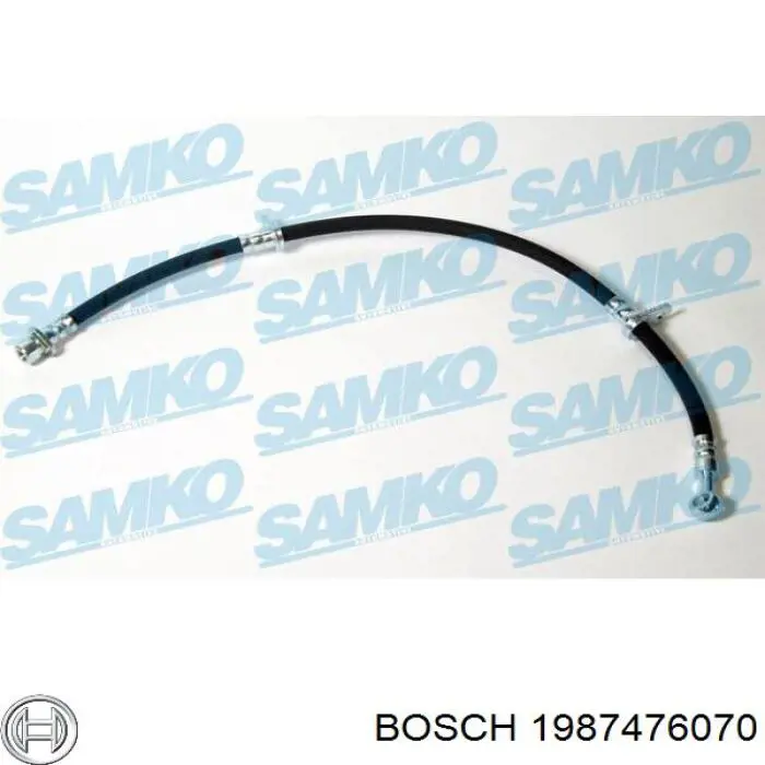 1987476070 Bosch latiguillo de freno trasero
