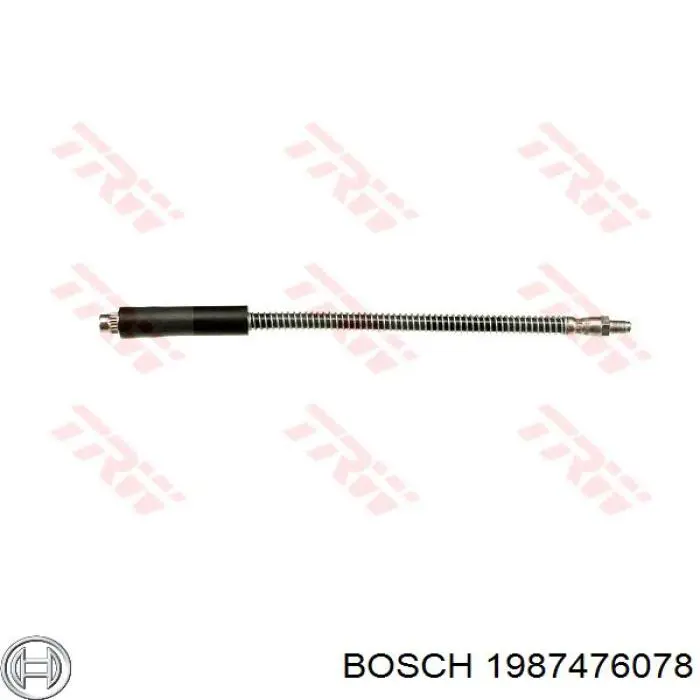 1987476078 Bosch latiguillo de freno trasero