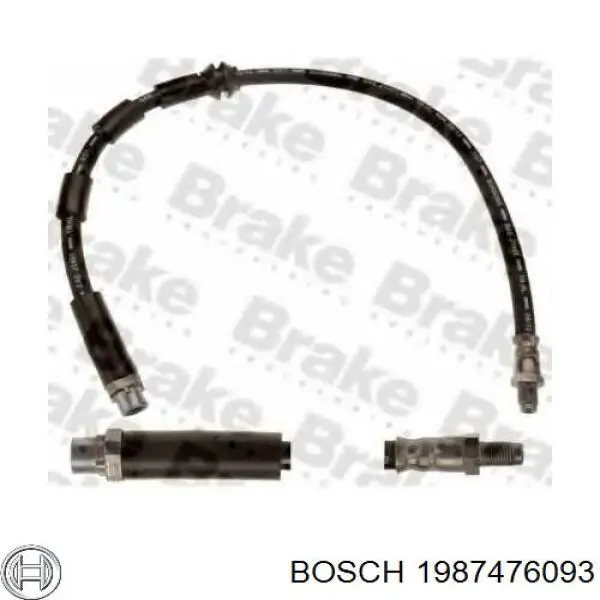 1987476093 Bosch tubo flexible de frenos