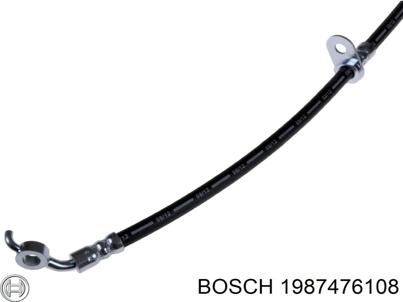 1987476108 Bosch latiguillos de freno delantero izquierdo