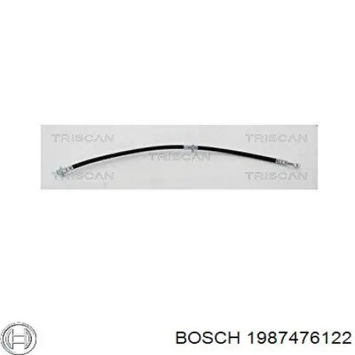 1987476122 Bosch latiguillos de freno trasero derecho