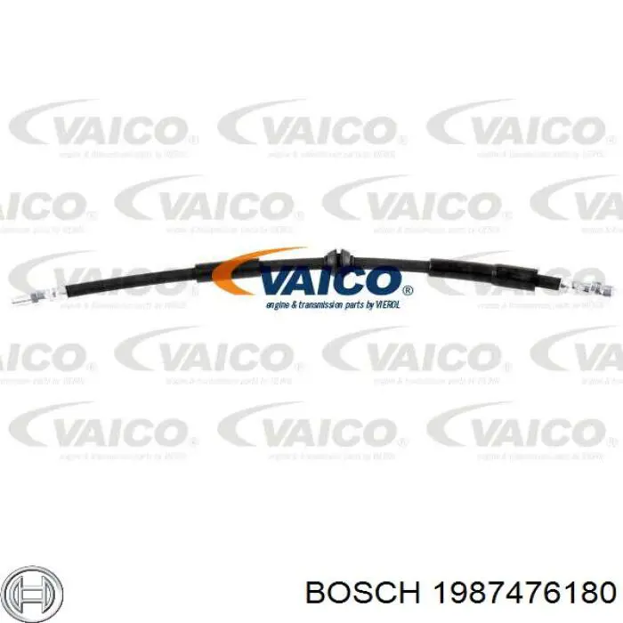 Comprar 1987476180 Bosch Latiguillo de freno trasero