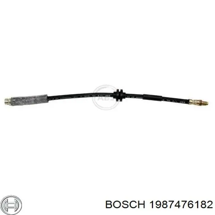 Tubo flexible de frenos trasero BOSCH 1987476182