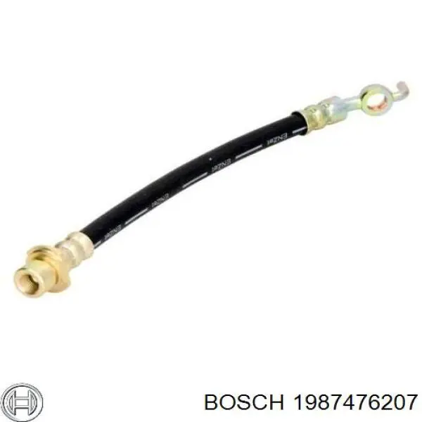 1987476207 Bosch latiguillo de freno trasero