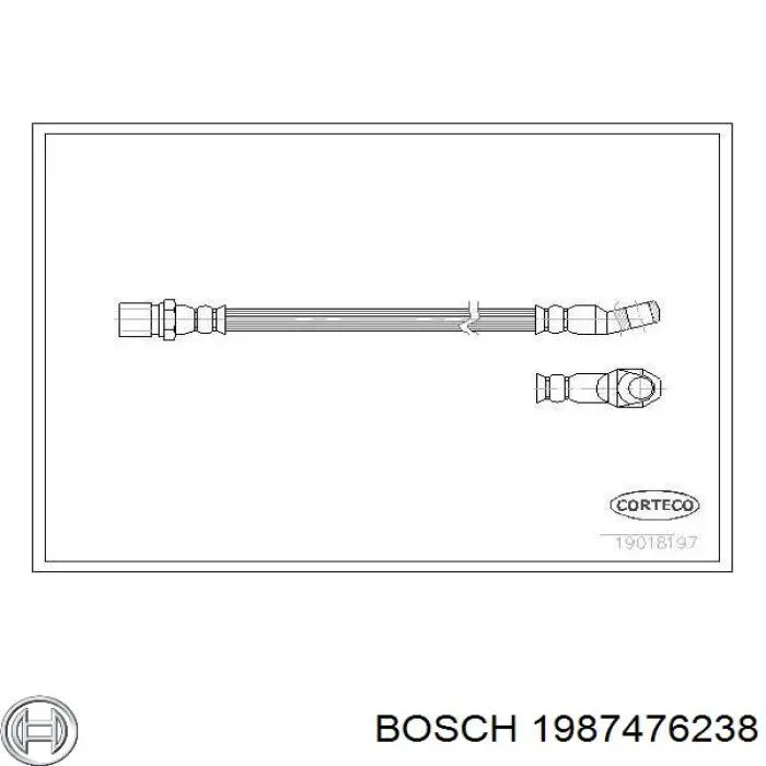 1987476238 Bosch latiguillo de freno delantero