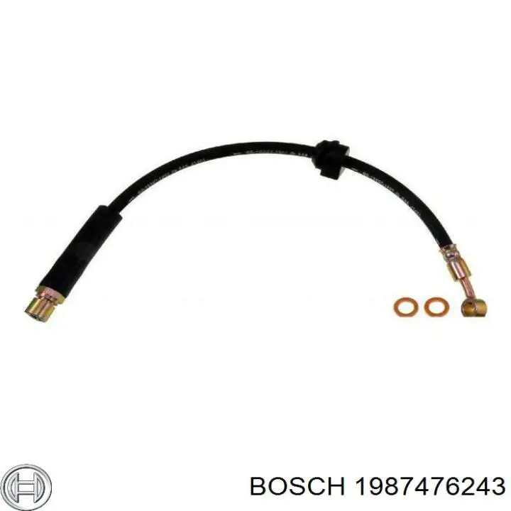 1987476243 Bosch latiguillo de freno delantero