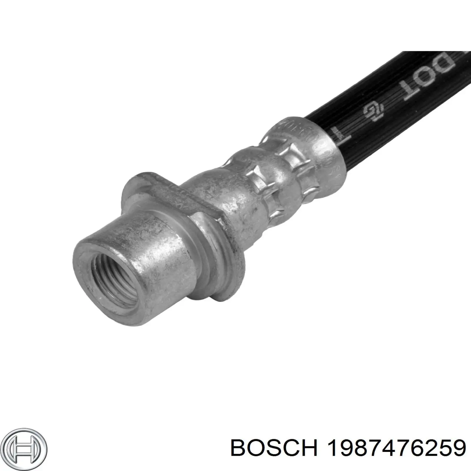1987476259 Bosch latiguillo de freno trasero