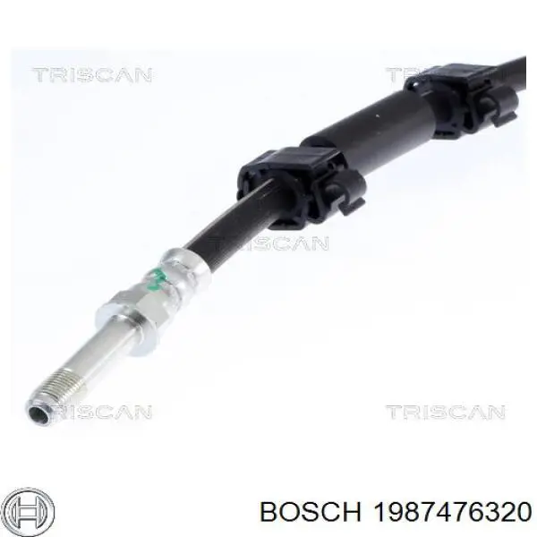 1987476320 Bosch tubo flexible de frenos trasero derecho