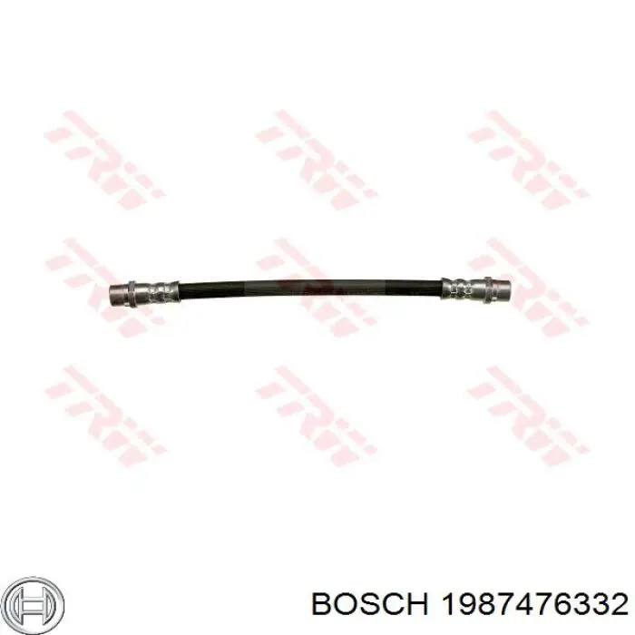 1987476332 Bosch tubo flexible de frenos trasero