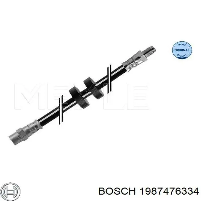 Latiguillo de freno delantero Volkswagen Polo 2 86C