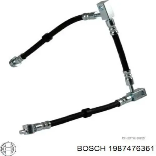 1987476361 Bosch latiguillos de freno delantero derecho