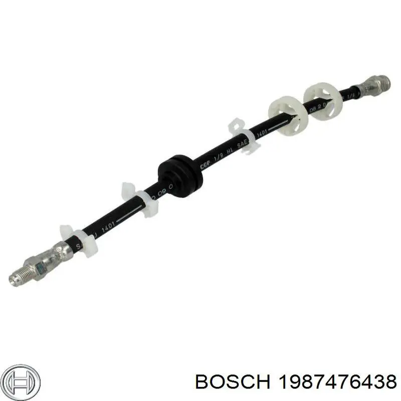 Latiguillo de freno delantero Fiat Tipo 160