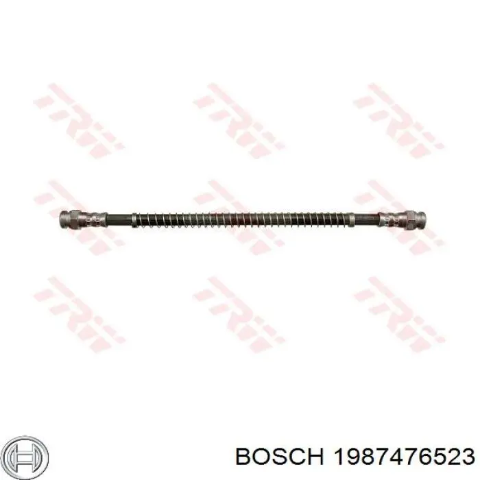 1987476523 Bosch tubo flexible de frenos trasero