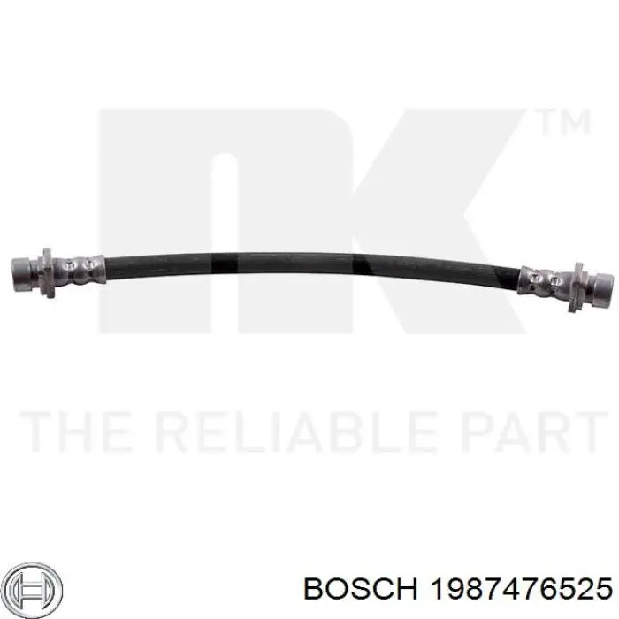 1987476525 Bosch tubo flexible de frenos trasero