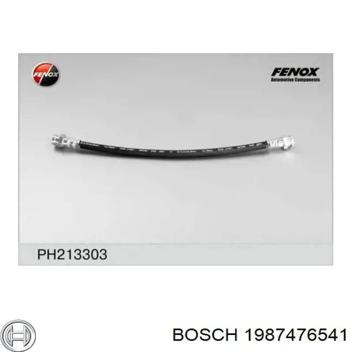 1987476541 Bosch latiguillo de freno trasero