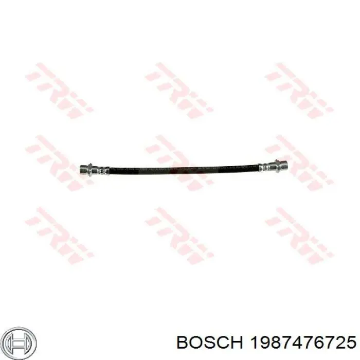 1987476725 Bosch tubo flexible de frenos trasero