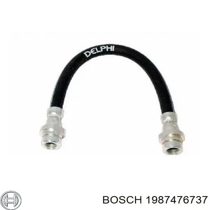 1987476737 Bosch latiguillo de freno trasero