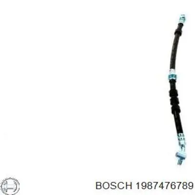 1987476789 Bosch latiguillos de freno delantero derecho