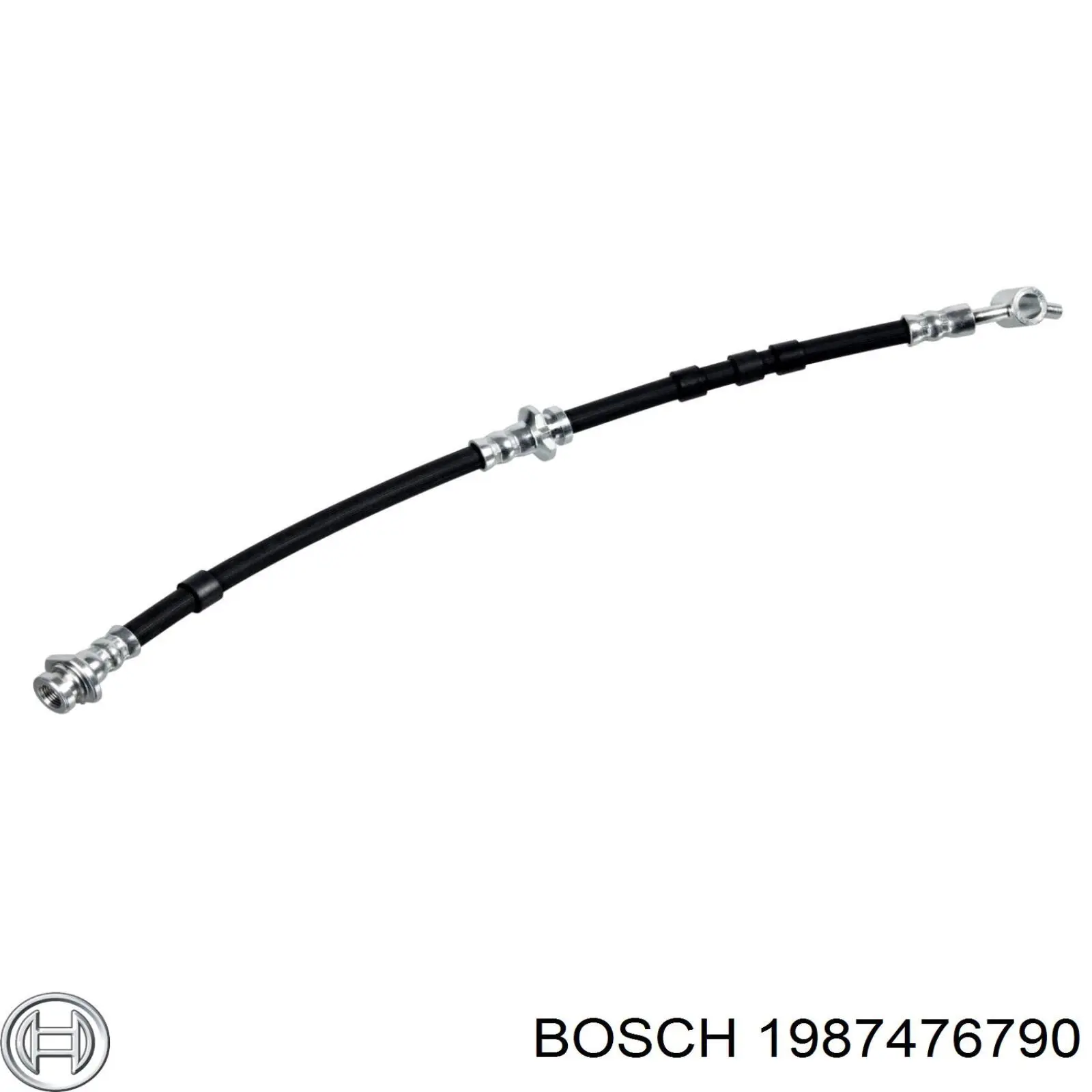 1987476790 Bosch tubo flexible de frenos delantero izquierdo