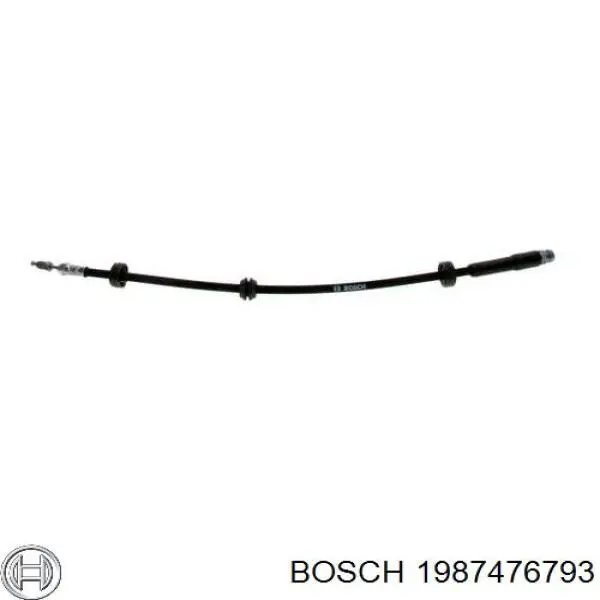 1987476793 Bosch latiguillo de freno delantero