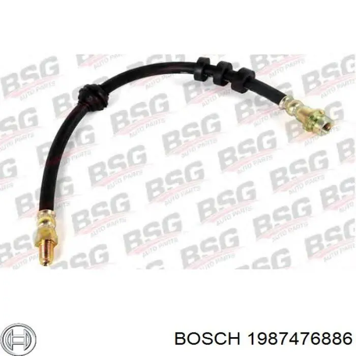 Latiguillos de freno delantero 1987476886 Bosch