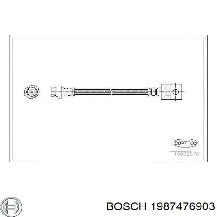 Manguera de freno trasera Nissan/Infiniti 462110F015 precio, desde 17,76 EUR