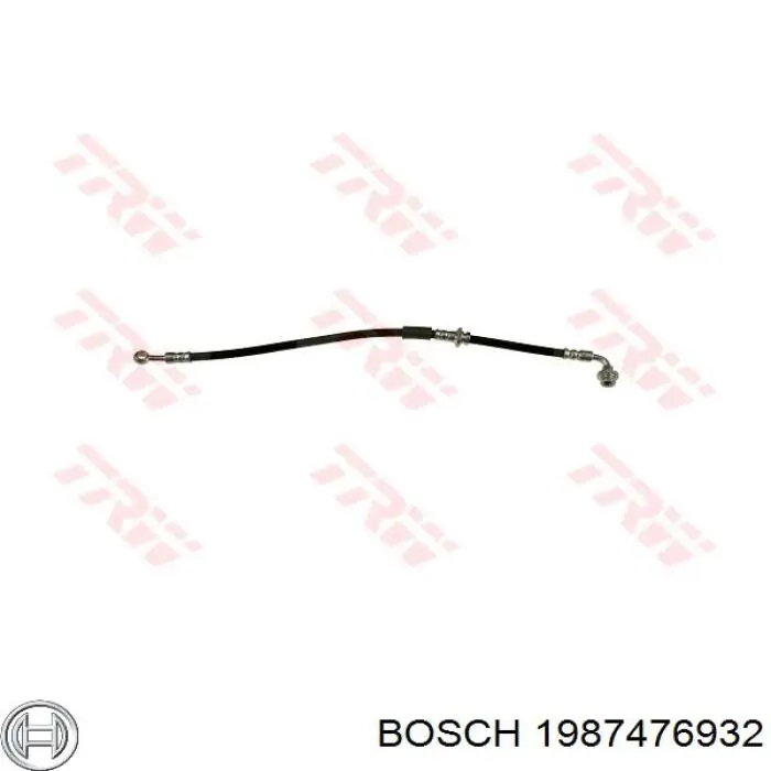 1987476932 Bosch latiguillos de freno delantero izquierdo