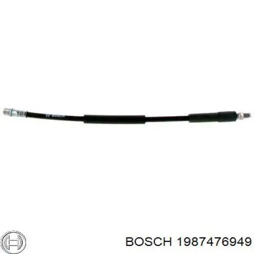 1987476949 Bosch latiguillo de freno delantero