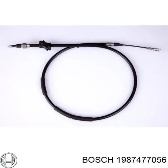 8AS355663251 HELLA cable de freno de mano trasero derecho
