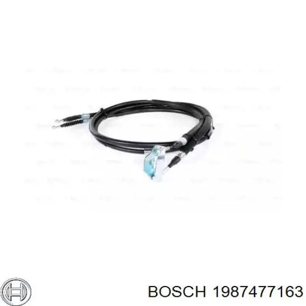 Cable de freno de mano trasero derecho/izquierdo 1987477163 Bosch