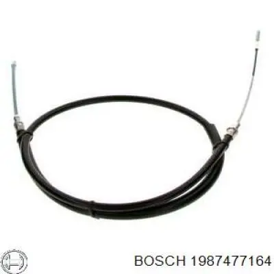 1987477164 Bosch cable de freno de mano trasero derecho/izquierdo