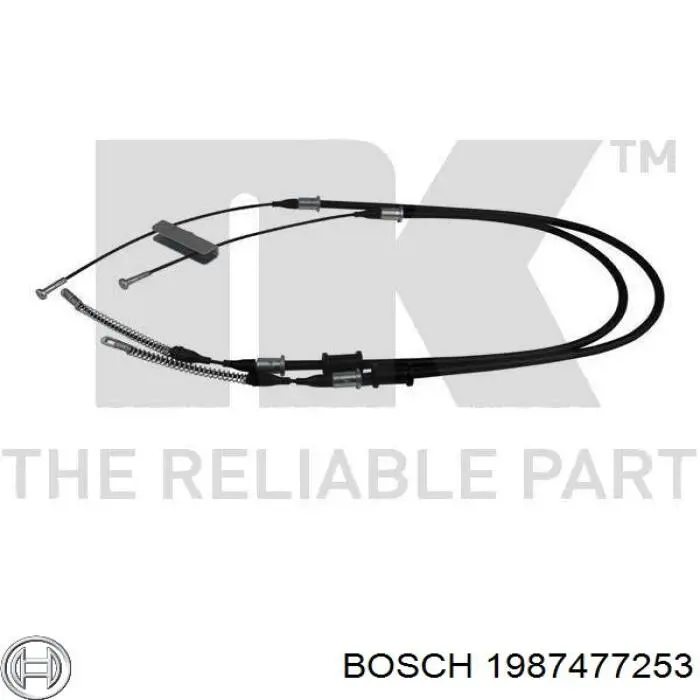Comprar 999175 SPJ Cable de freno de mano trasero derecho/izquierdo