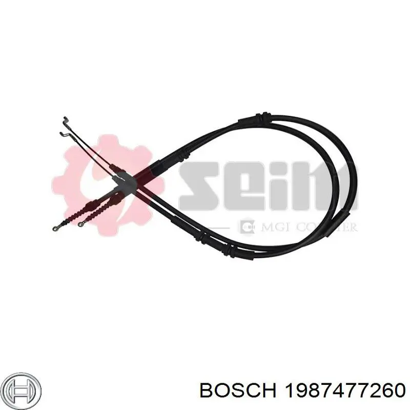 Cable de freno de mano trasero derecho/izquierdo Bosch 1987477260 precio, desde 17,15 EUR