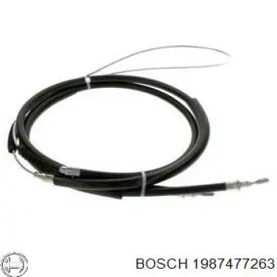1 987 477 263 Bosch cable de freno de mano trasero derecho/izquierdo
