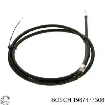 1987477306 Bosch cable de freno de mano trasero derecho/izquierdo