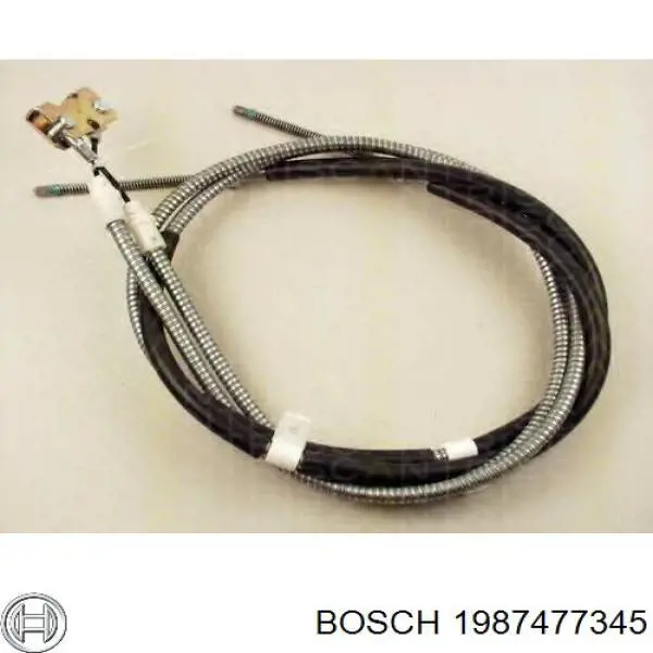 Cable de freno de mano trasero derecho/izquierdo 301045 Beca Cables