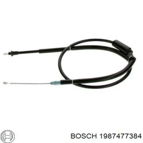 Cable de freno de mano trasero izquierdo 202001 Beca Cables