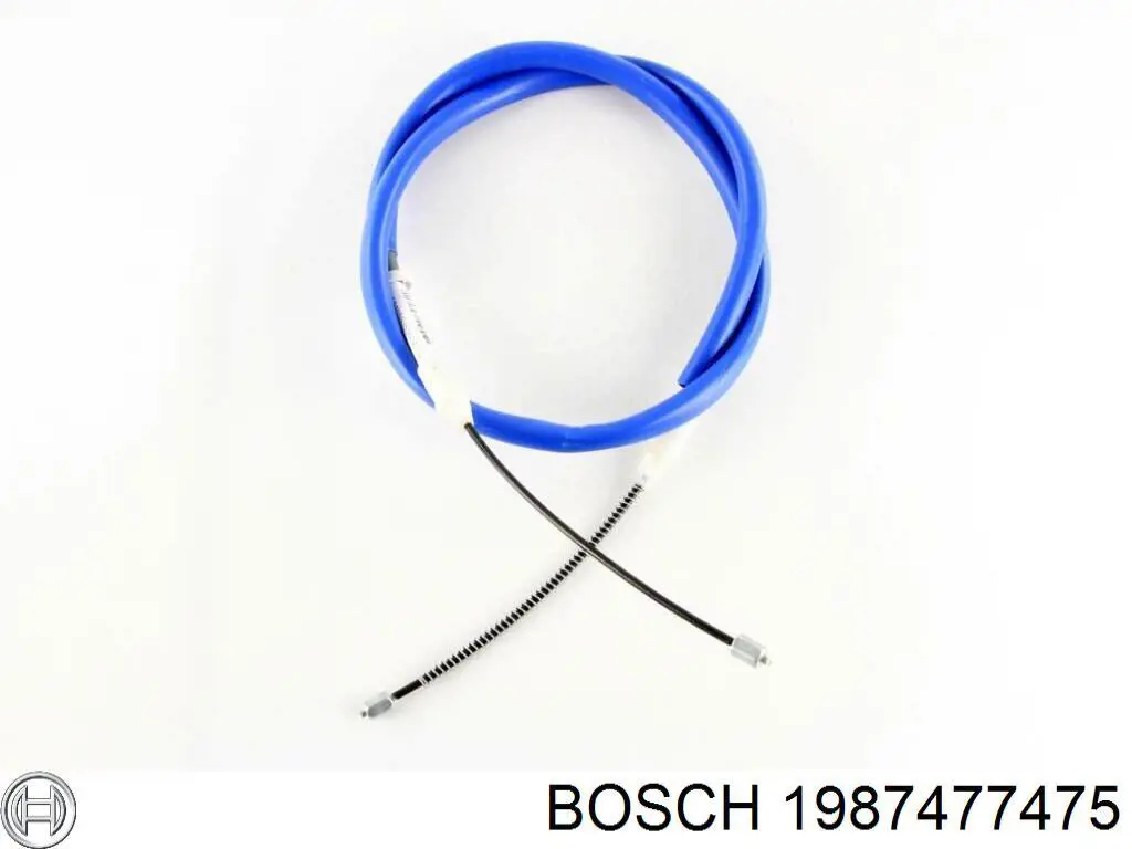 BKB1864 Borg&beck cable de freno de mano trasero derecho/izquierdo