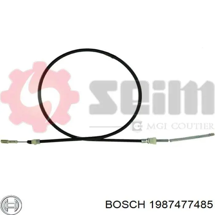 Cable de freno de mano trasero derecho/izquierdo Metalcaucho 80066 precio, desde 13,66 EUR