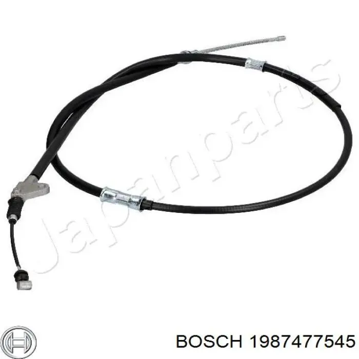 1987477545 Bosch cable de freno de mano trasero izquierdo