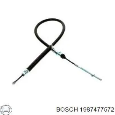 1987477572 Bosch cable de freno de mano trasero izquierdo