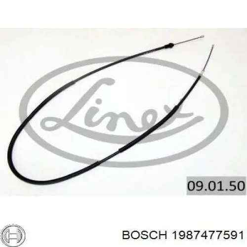 Comprar 070274 Adriauto Cable de freno de mano trasero derecho