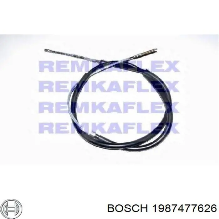 1 987 477 626 Bosch cable de freno de mano trasero derecho/izquierdo