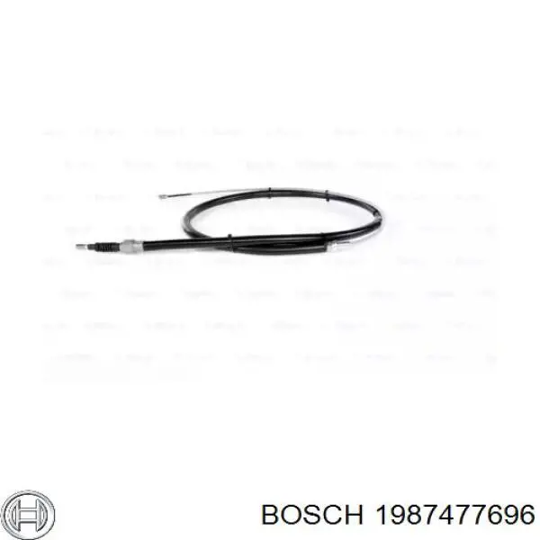 Cable de freno de mano trasero derecho/izquierdo 1987477696 Bosch