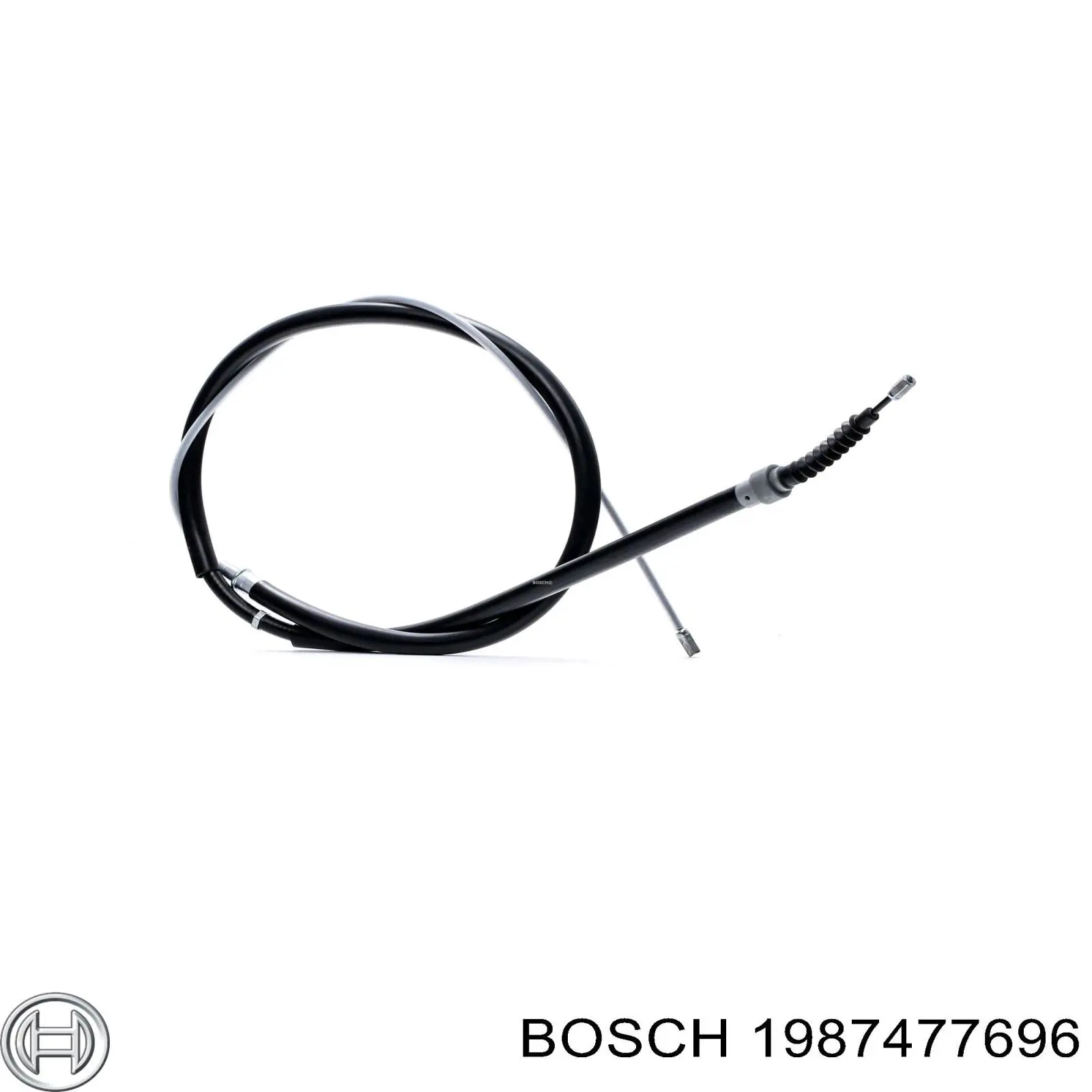 1987477696 Bosch cable de freno de mano trasero derecho/izquierdo