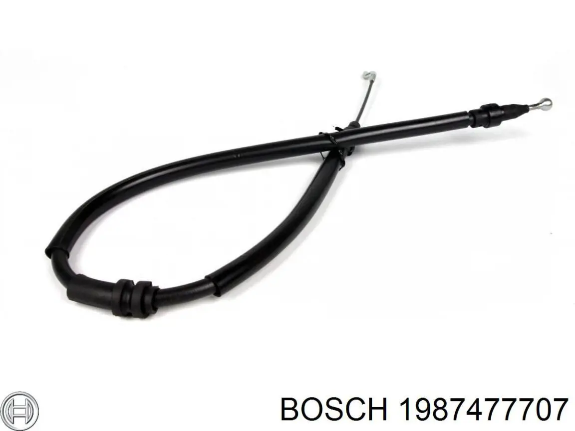 Comprar 1987477707 Bosch Cable de freno de mano trasero derecho/izquierdo