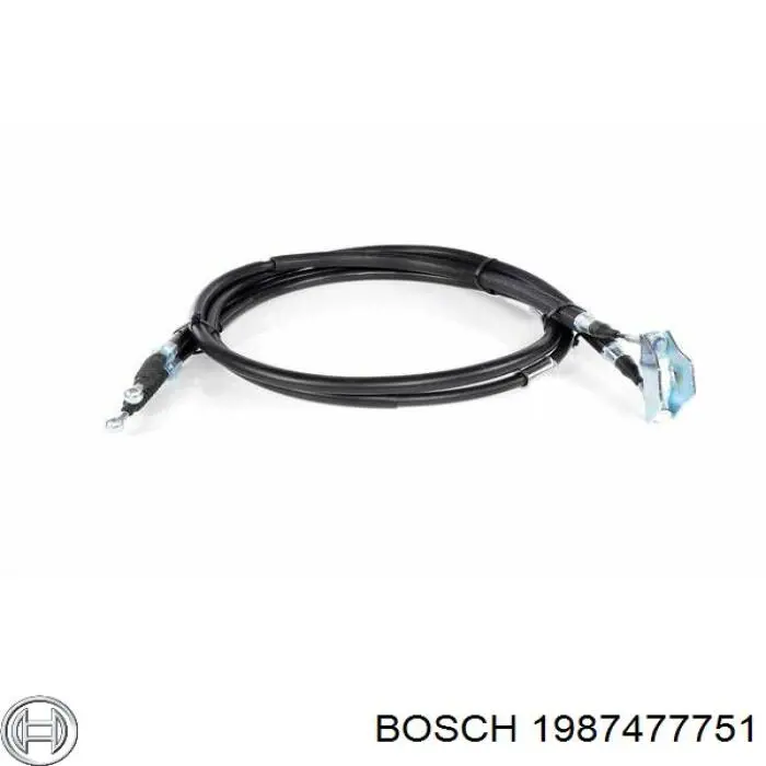Comprar 80026 Metalcaucho Cable de freno de mano trasero derecho/izquierdo
