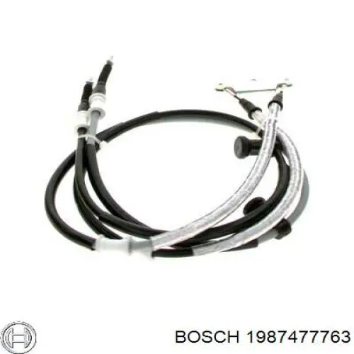 1987477763 Bosch cable de freno de mano trasero derecho/izquierdo