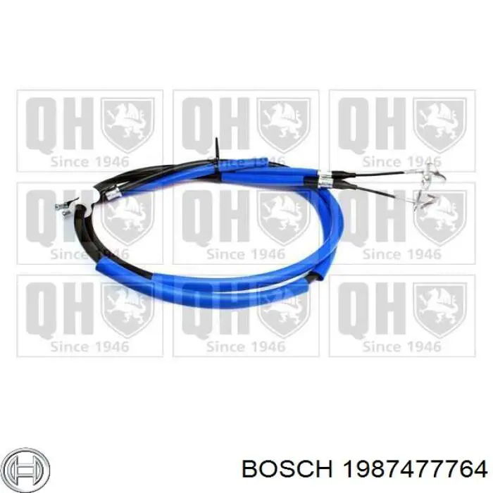 Cable de freno de mano trasero derecho/izquierdo Bosch 1987477764 precio, desde 30,48 EUR